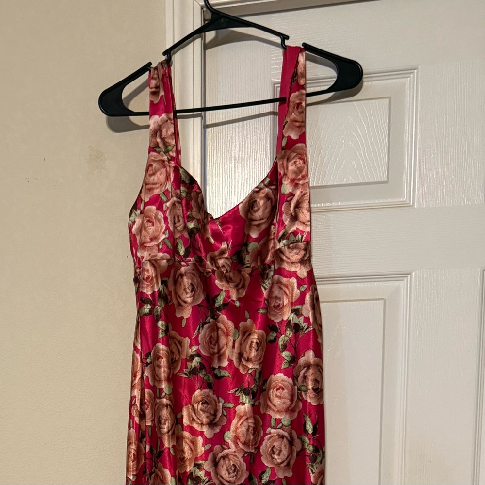 Wild Fable Rose Print Maxi Dress